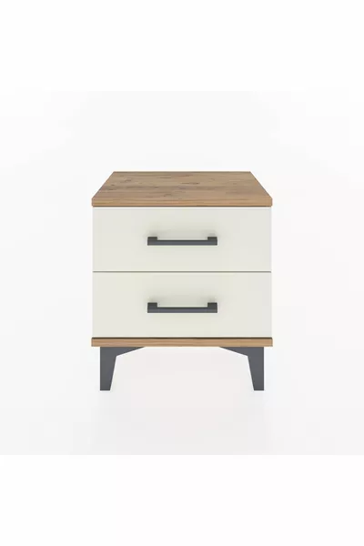 أرجيس كومودين درجين من خشب الصنوبر وحجر العقيق