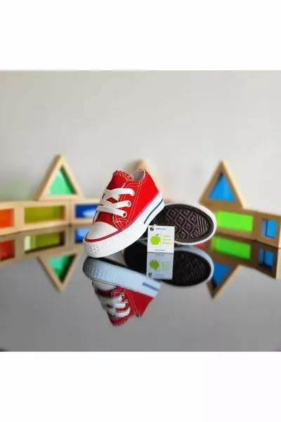 Unisex Baby Toddler Girl Boy Short Lace-Up Canvas Linen Sneakers Sports Shoes