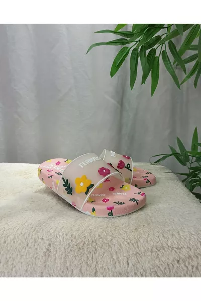 Piscine en plastique antidérapante à thème marguerite, chaussons pour mer, bain, balcon, terrasse, maison et rue