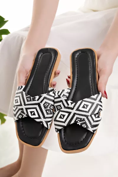 Chaussons de maison pour femme élégants d'été pour la plage, les vacances et le travail