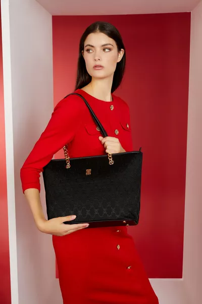 Borsa a spalla donna nera 