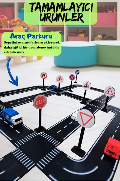 Verkehrszeichen, Verkehrsschilder, Pädagogisches Holzspielzeug