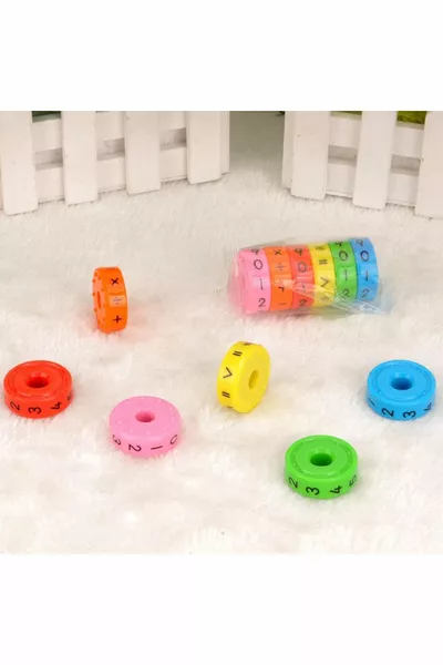 Educatief Speelgoed Brein Kubus Wiskunde Cijfers Magische Kubus Vier Rekenkundige Bewerking 1 Stuk