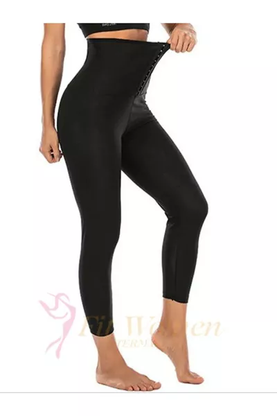 Afslankende Vetverbrandende Body Shaper Taillekorset Legging die Twee Maten Slanker Maakt