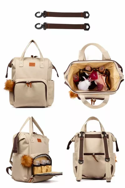 Чанта за майка и бебе, чанта за бебешка грижа Disanuva.