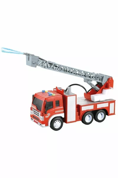 Pompier a spruzzo d'acqua con luci e suoni a stridio