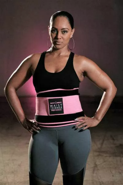 Thermal Sauna Waist Corset Waist Belly Hip Slimming Corset Sports Corset Fitness Sweating Belt Pink