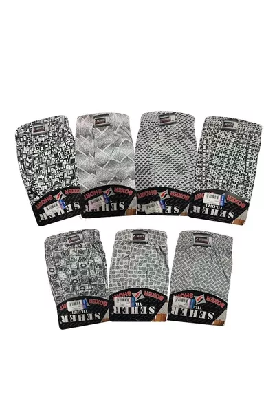 Empirme Men's 6-Pack Patterned Boxer - S-1 