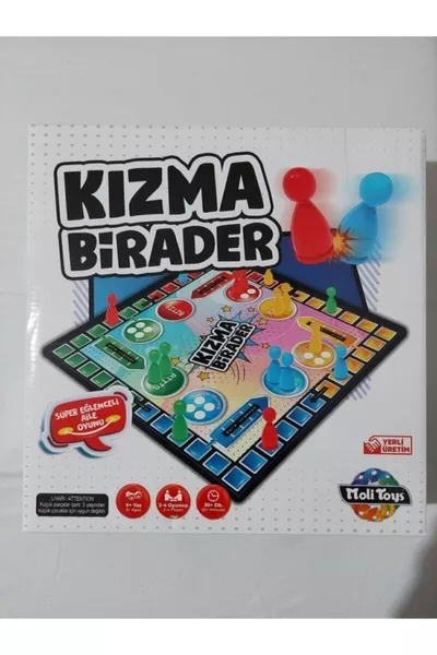 Moli Ärger dich nicht Bruder Intelligenz Gedächtnis Logik Geschicklichkeitsförderndes Strategie-Brettspiel