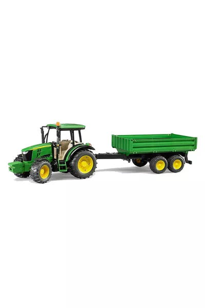 Tracteur et remorque John Deere