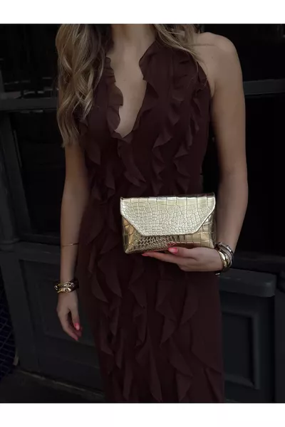 Long Strap Crochet Clutch Jake Women's Crossbody Bag