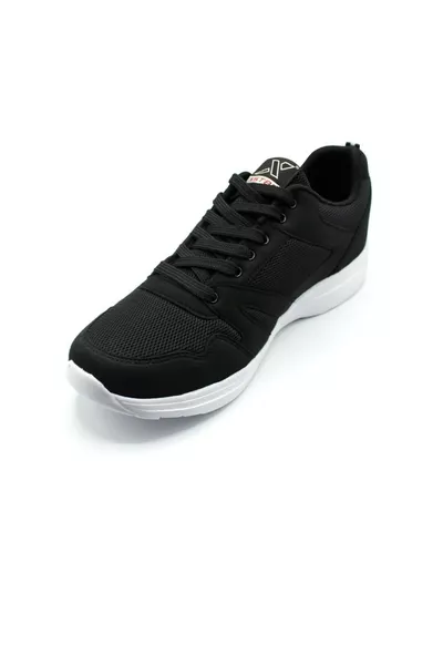 حذاء رياضي ليجند أسود وأبيض مقاسات كبيرة ()