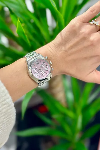 METAL KORDON KADIN KOL SAATİ