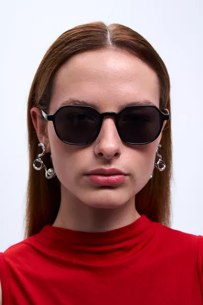 Sezar Black Black Sonnenbrille