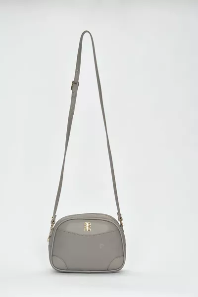 Print Gray Women's Shoulder Bag 