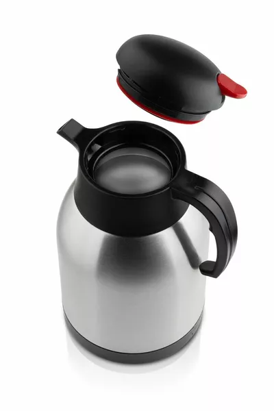 Premium Edelstahl 2 Lt Picknick Camping Büro Tee Kaffee Thermoskanne
