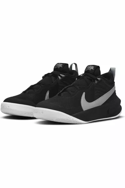 حذاء كرة سلة للجنسين Team Hustle D  أسود 