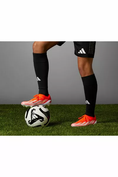 X كريزيفاست النخبة Fg للجنسين العشب أحذية كرة القدم  الأحمر