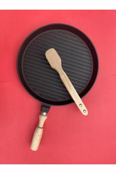 Grillpfanne aus Gusseisen ( CM DURCHMESSER)