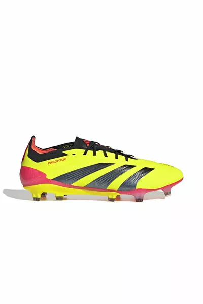 Predator Elite Fg Unisex Turf Voetbalschoenen  Zwart