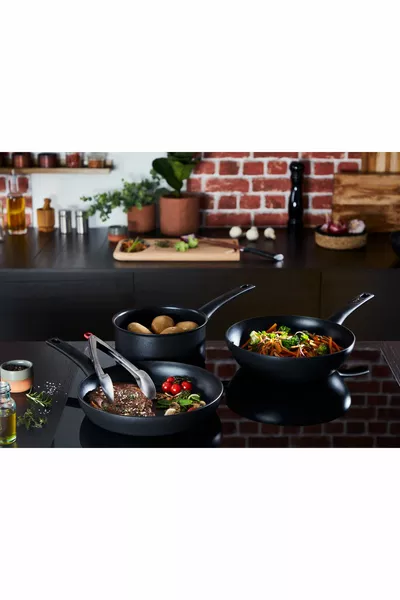 Титановая сковорода 3X Ultimate с индукционным дном -  см