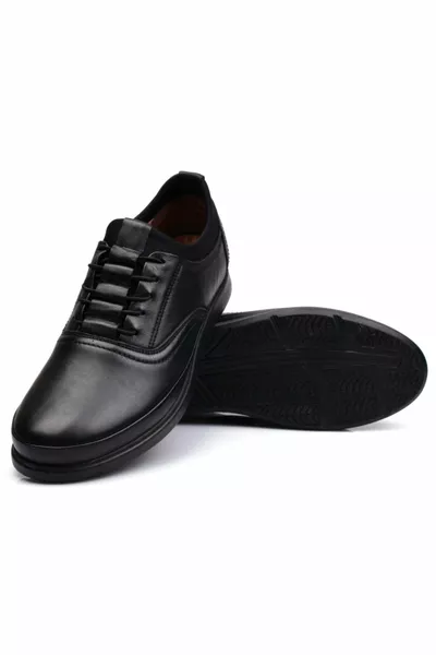 Orthopédique Intérieur Extérieur Complet Cuir Ultra Confortable Casual Chaussures Pour Hommes