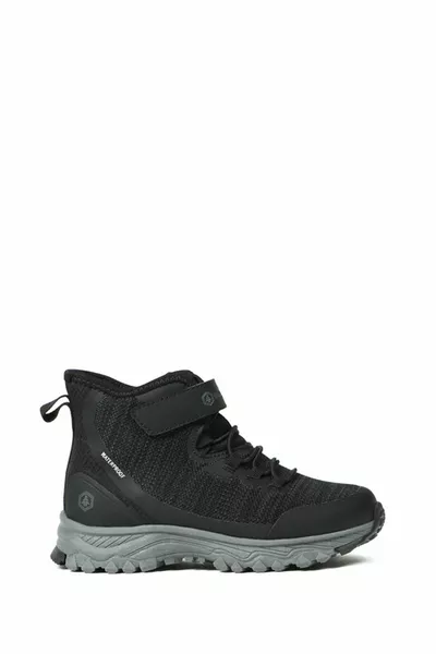 Tega Waterproof Black Outdoor Kinder Stiefel