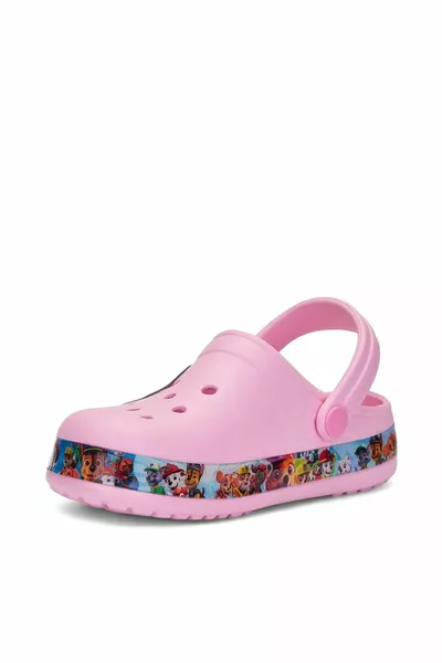 Момичета Crocs Модел Paw Patrol Шарена нехлъзгаща се подметка Плажен басейн Морски сандали Чехли