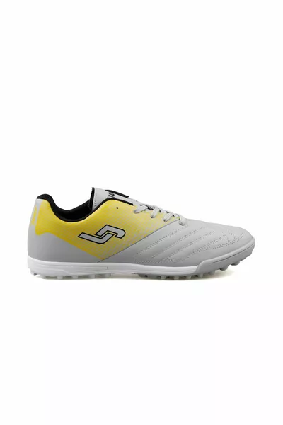  A L.Grey Neon Yellow Men's Astroturf Shoes -A-L. GREY-NEON-YELLOW Grey