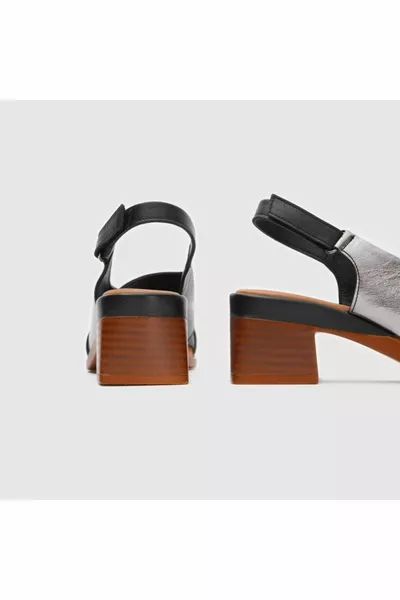 Sandali con tacco da donna []