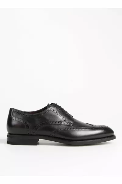 Leather Black Men's Classic Shoes CLSC