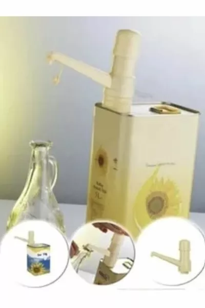 3 Pratica Pompa dell'olio Pompa a stagno  Plastica  ml Bianco