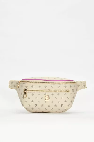 Beige Monogramm Damen Gürteltasche 