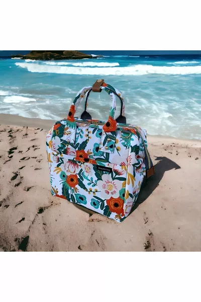 Sac thermique imperméable à motif floral isolé thermiquement Boîte à lunch