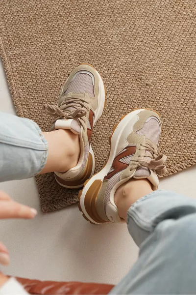 Sneaker Femme  Beige Tan