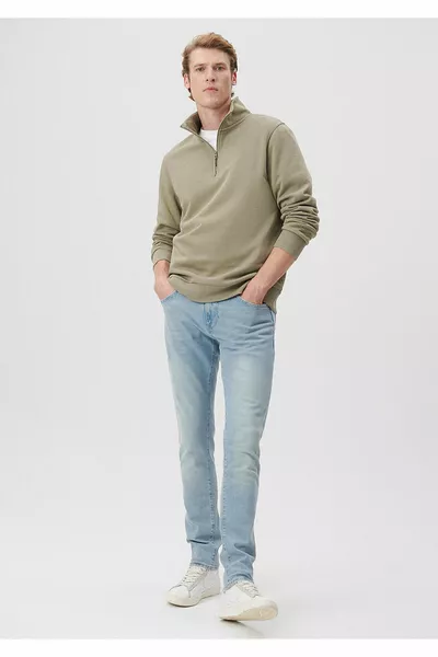 Kvnç فتح خمر s جينز أسود 