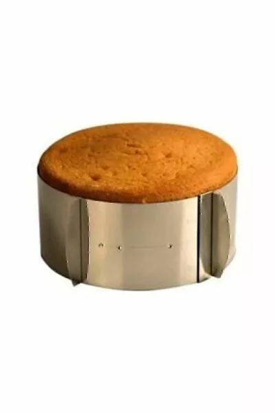 Runder verstellbarer Kuchenkuchen Biskuitform verstellbarer Kreis