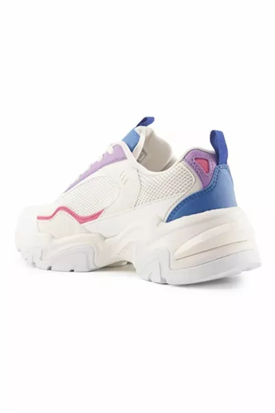 جوانا سنيكرز كاجوال نسائي -1أبيض/أرجواني