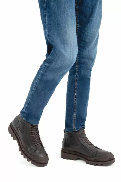 Casual laarzen van echt leer voor heren   Erk Boots /