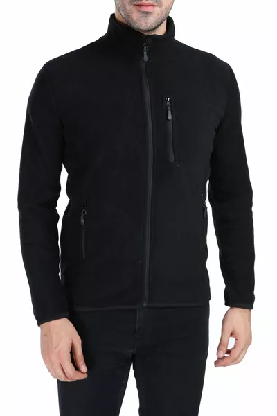 الرجال يندبروف الحرارية 5 جيب كامل سستة الصوف سترة