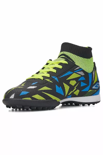 أحذية كرة القدم Astroturf لكرة القدم للرجال مع الجوارب أحذية Astroturf الرياضية عديمة الأسنان HS