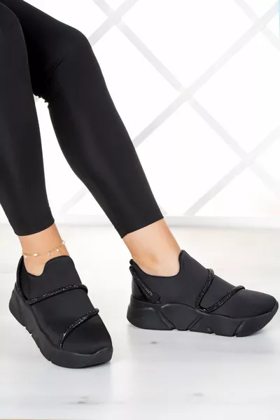 Barbara Baskets Black Stretch Black Stone