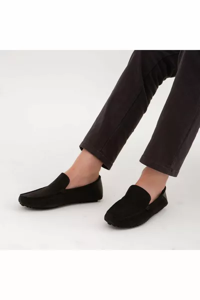 أحذية سائق جلد طبيعي للرجال   Erk Ayk 