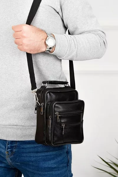 Alva Club Genuine Leather Strap Hand And Shoulder Bag