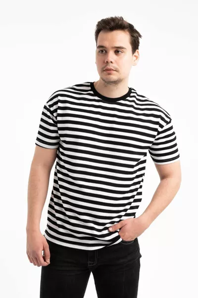  تي شيرت رجالي مخطط