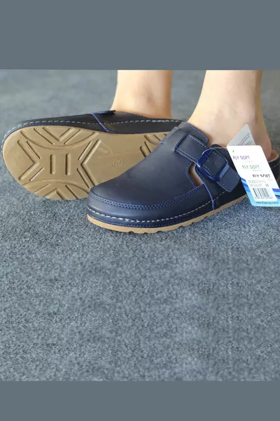 Tenton ، Flysoft العظام الأزرق الداكن سابو النعال (طبيب ، ممرضة ، مستشفى ، طباخ ، صيدلي)