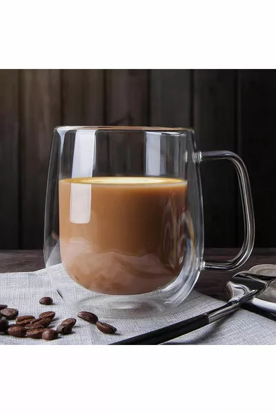 Double Wall ml Coffee Cup Mug