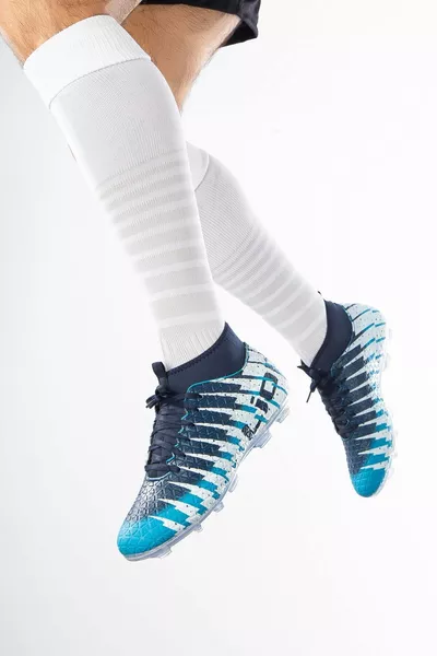 Unisex Socks Football Boots Football Shoes Turquoise Navy Blue