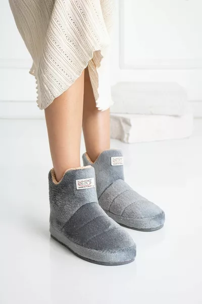 Пушистые женские домашние сапоги Panduf