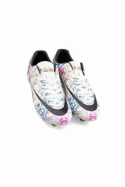Ym Shopping Laliga New Season White Gold Football Boots Turf Field Football Shoes